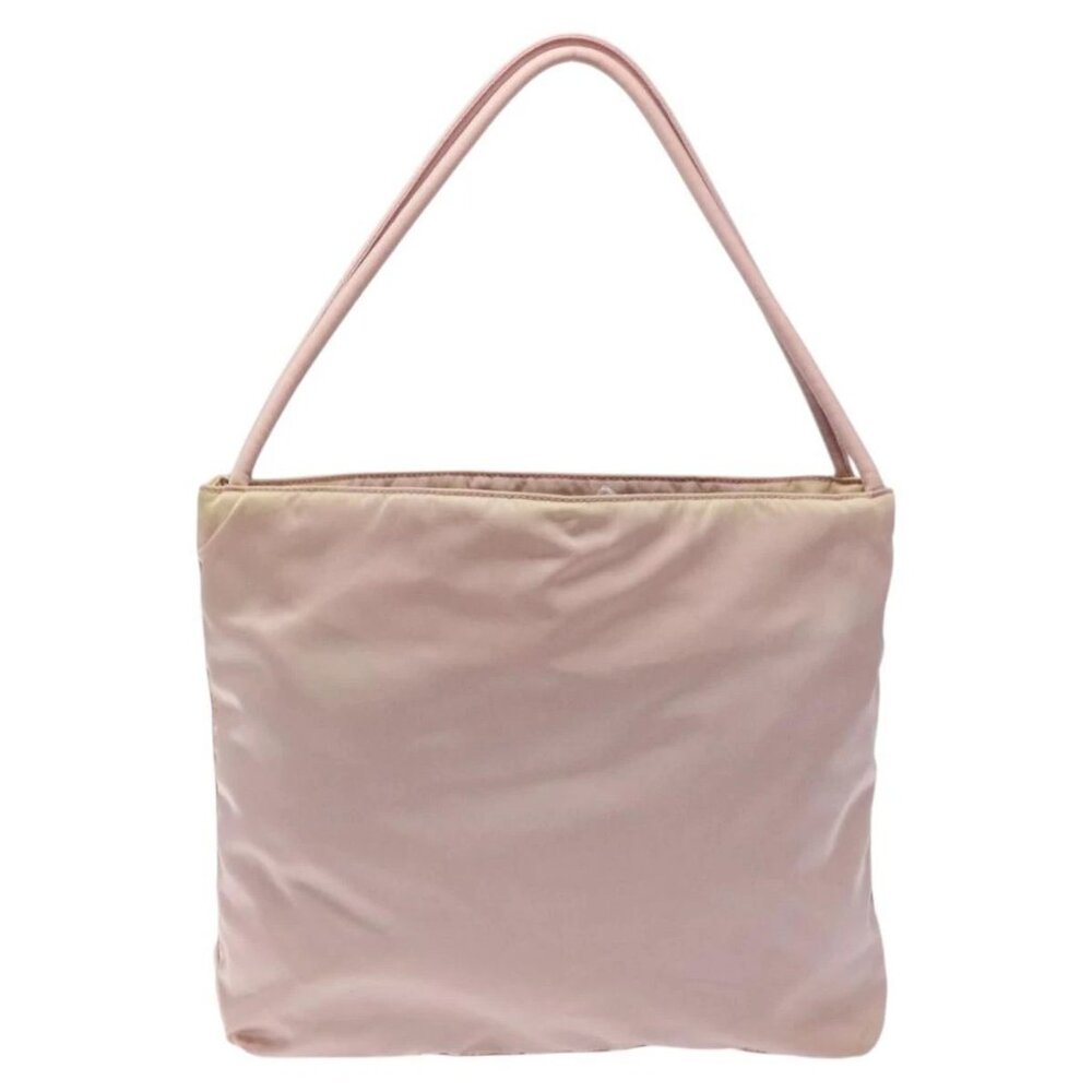 PRADA Shoulder Bag Nylon Pink Silver Auth - Picture 13 of 16